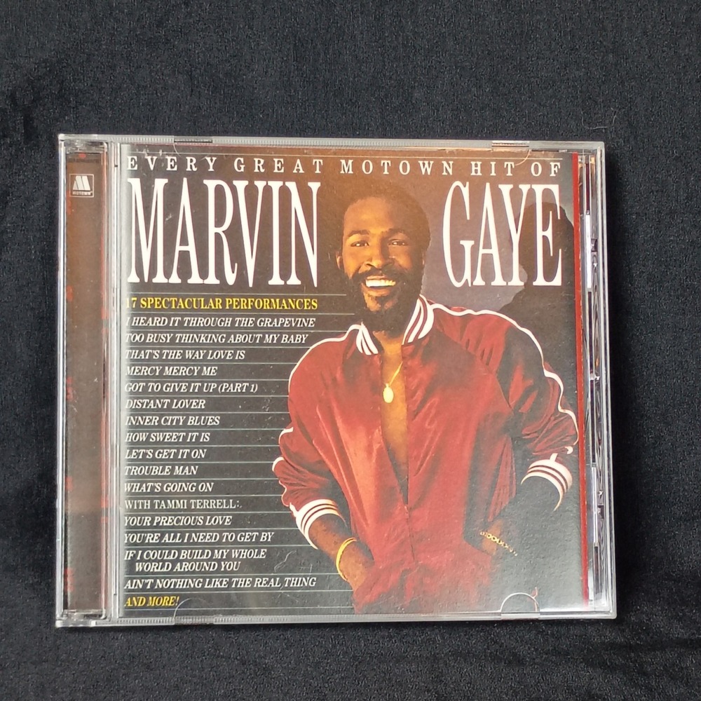 Marvin Gaye Every Great Motown Hit CD 17 Spectacular Performances 3145495172 R&B